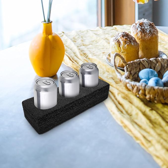 Vaguelly Portable Milk Tea Cup Holder 3-Hole Beverage Drink Carrier Tray - Image 8