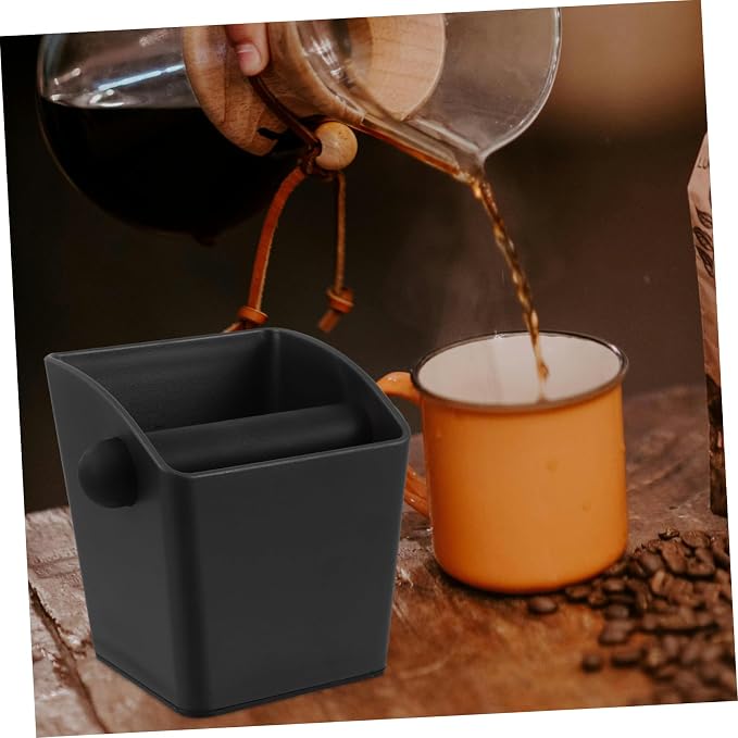 jojofuny Espresso Grounds Bucket Ground Chute Capacity Bin - Image 8
