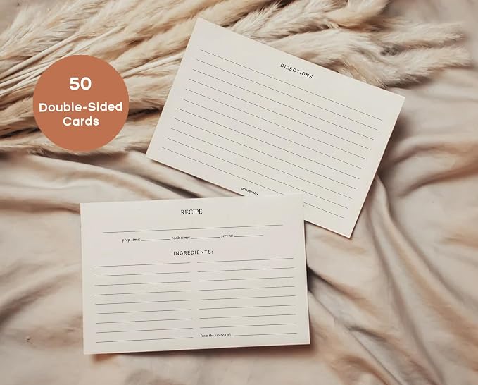 Recipe Cards, 4x6 Premium Recipe Cards - Image 3