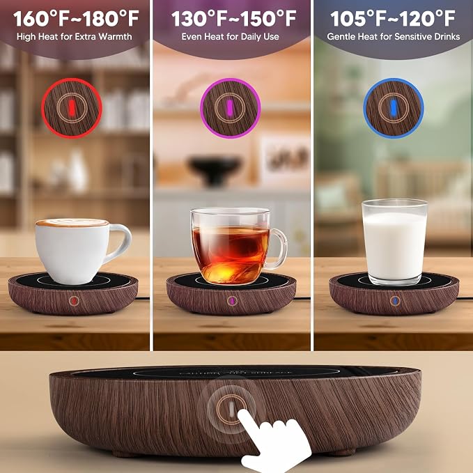Coffee Mug Warmer, 36W Fastest Heating Temperature, KRGMNHR Coffee Cup Warmer - Image 3