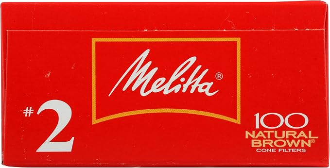 Melitta #2 Cone Coffee Filters, Natural Brown, Compostable, Tear-Resistant - Image 3