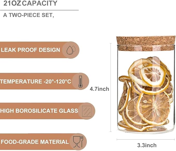 Airtight Glass Storage Containers - Image 2