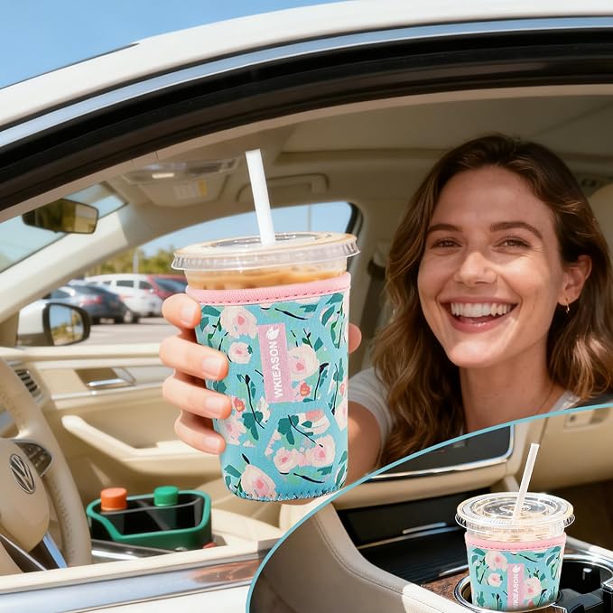 Reusable Iced Coffee Insulator Sleeve - Image 5
