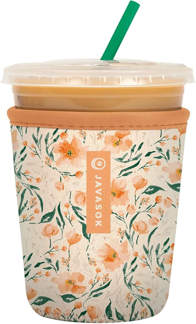 Sok It JavaSok Iced Coffee & Cold Soda Insulated Neoprene Cup Sleeve by SokIt