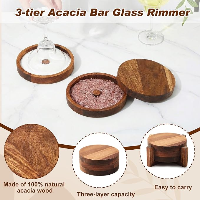 Mifoci Bar Glass Rimmer Bartender Tool - Image 4