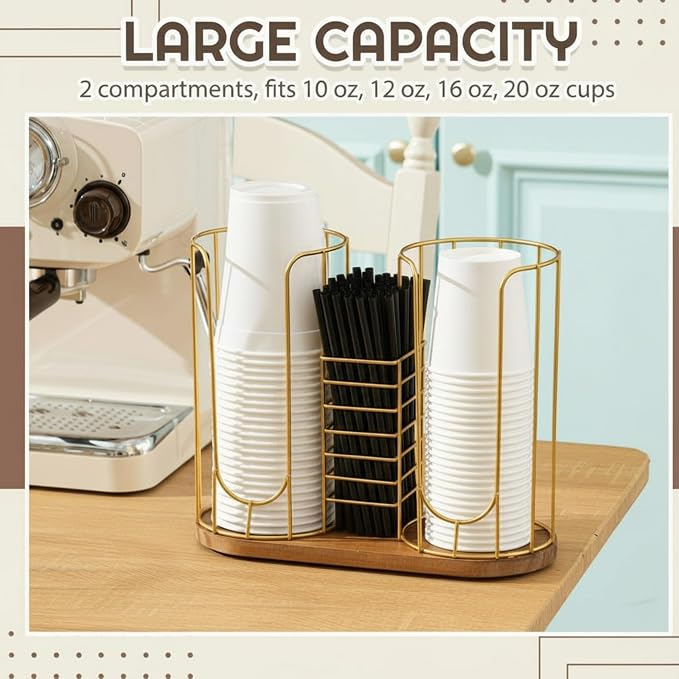Geelin 18oz Adjustable Coffee Cup Dispenser - Image 3