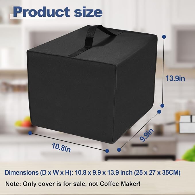 Coffee Machine Dust Cover for Cuisinart Coffee Maker 14-Cup - Image 8