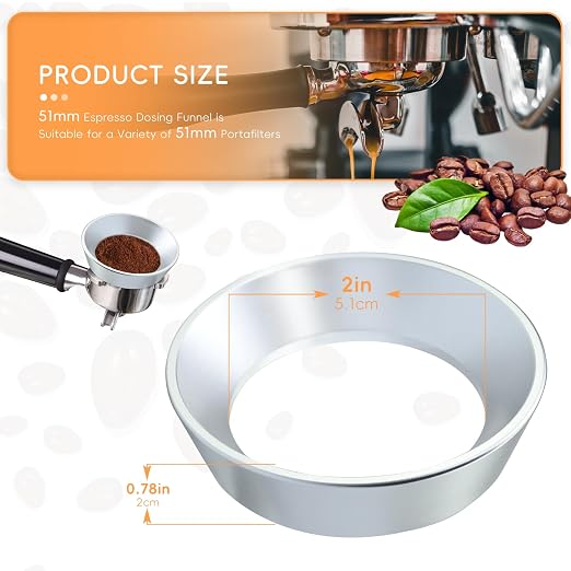 51mm Espresso Dosing Funnel - Image 3