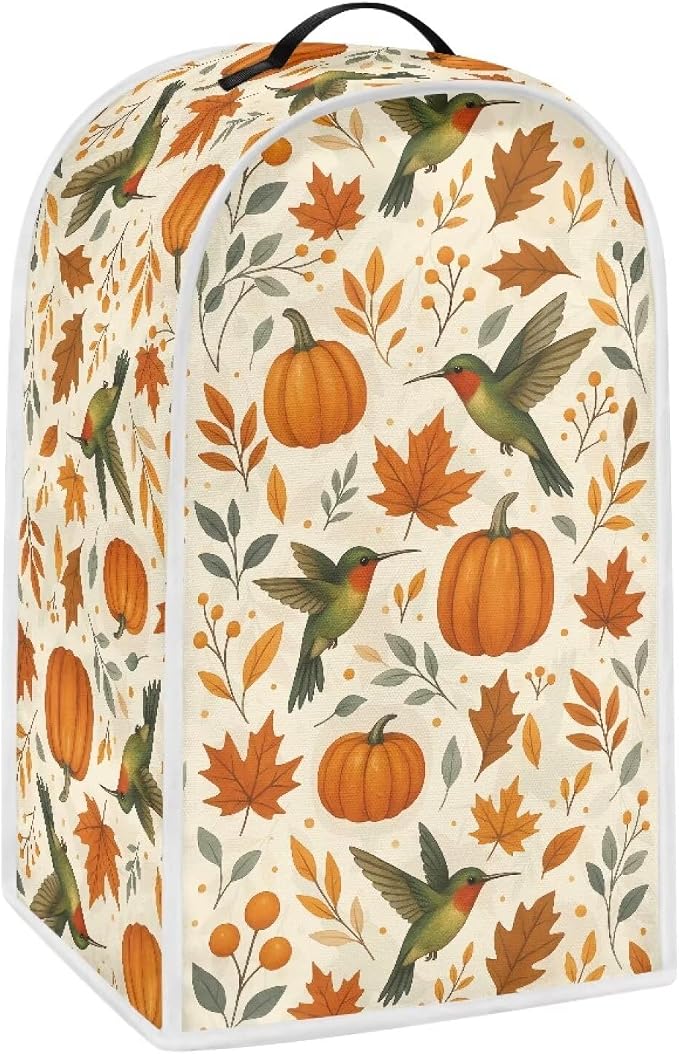 Pumpkin Hummingbird Blender Cover by Unknown