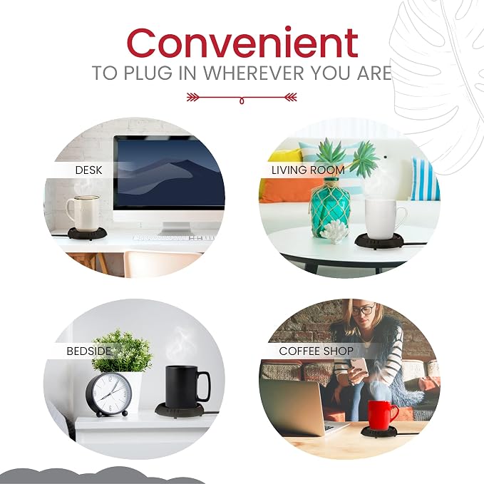 Candle Warmer Plate Safely Releases Scents Without a Flame- Used as Candle Jar - Image 4