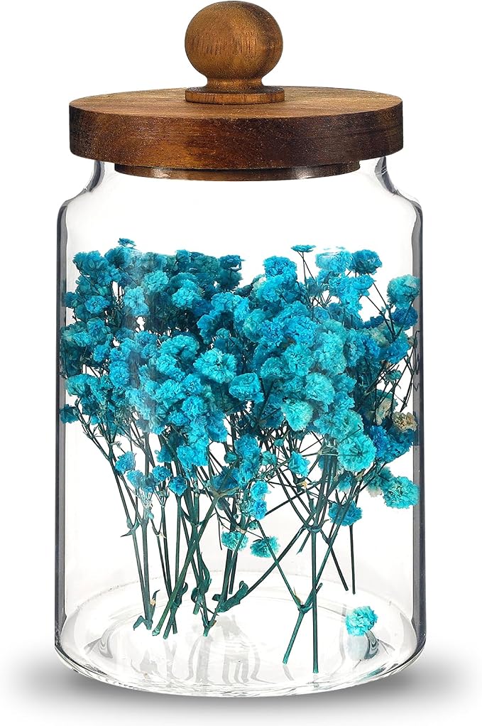 Glass Spice Jar Coffee Sugar Container Airtight Glass Jar Food Storage by Patoper