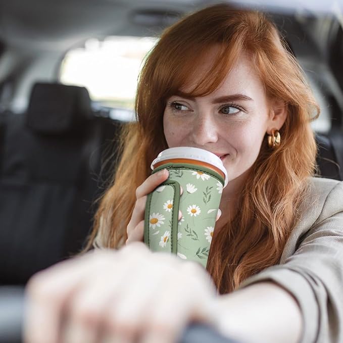Reusable Insulated Neoprene Iced Coffee Sleeve - Image 5