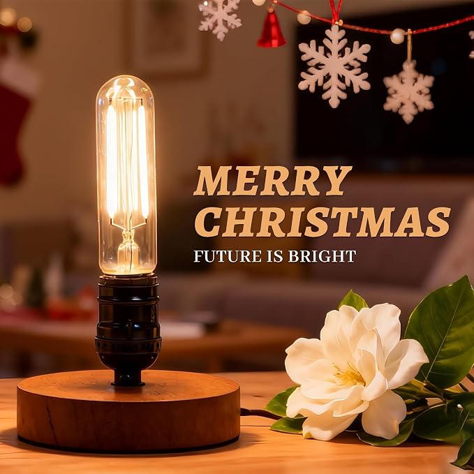 Dimmable Tubular Light Bulbs 40Watt, 4W E26 T10 LED Type T Bulbs, 2700K Warm - Image 8