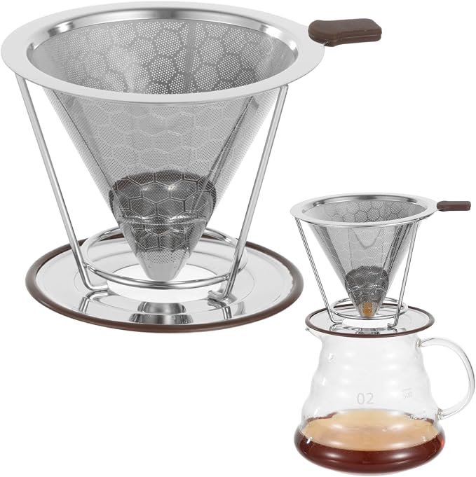 OMISTAR Stainless Steel Pour Over Coffee Dripper by OMISTAR
