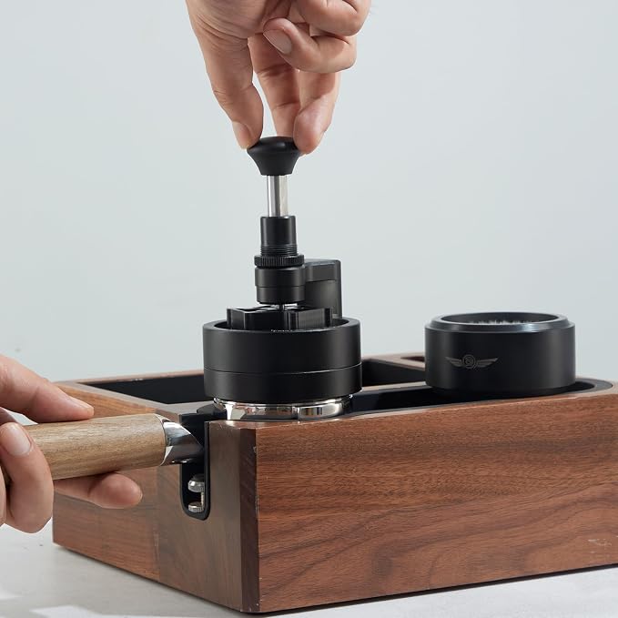 zeroHero WDT Tool Espresso 58mm – Adjustable Depth Needle Distributor - Image 4