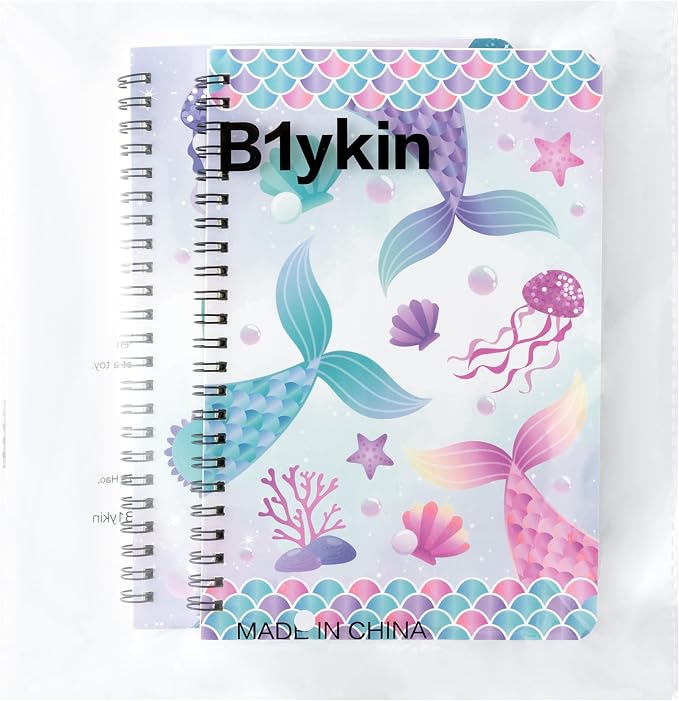 B1ykin Mermaid Spiral Notebooks - Image 7