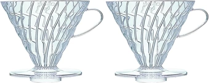 Hario V60 Plastic Coffee Dripper, Size 03 by Hario