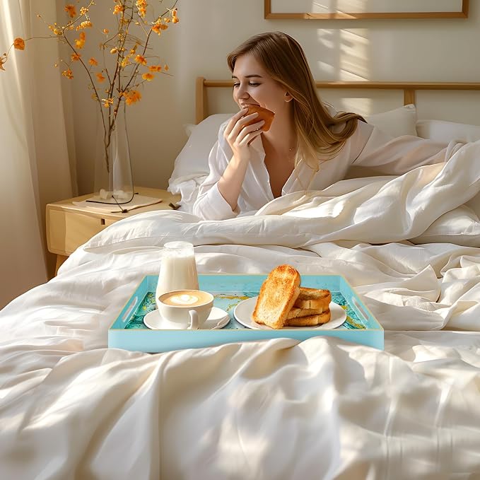MAONAME Turquoise Serving Tray - Image 5