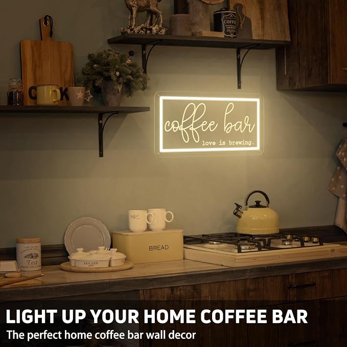 Coffee Neon Sign LED, USB Powered - Image 5