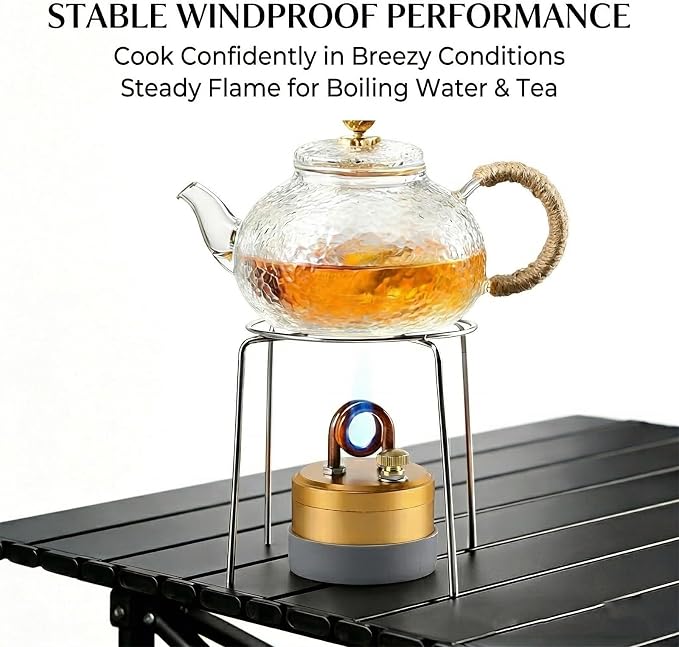 High-Power Portable Mini Outdoor Spirit Burner & Alcohol Stove, Mini Camping - Image 3