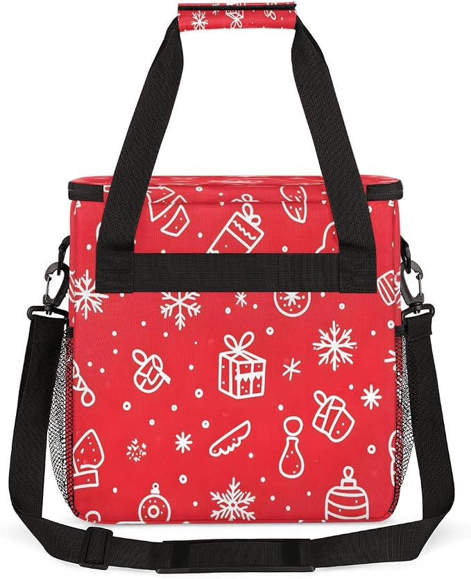 Red Christmas Coffee Machine Bag Compatible - Image 5