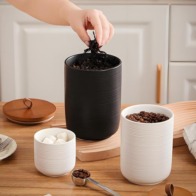 Food Storage Jar Strong Ceramic Storage Canisters - Image 6