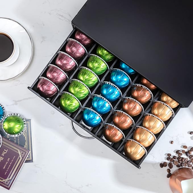 FlagShip for Nespresso Pod Holder Vertuo Capsule Storage Pod Organizer Coffee - Image 4