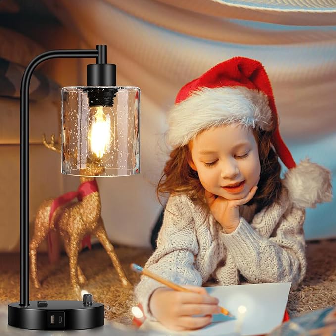 Set of 2 Industrial Table Lamps - Image 7
