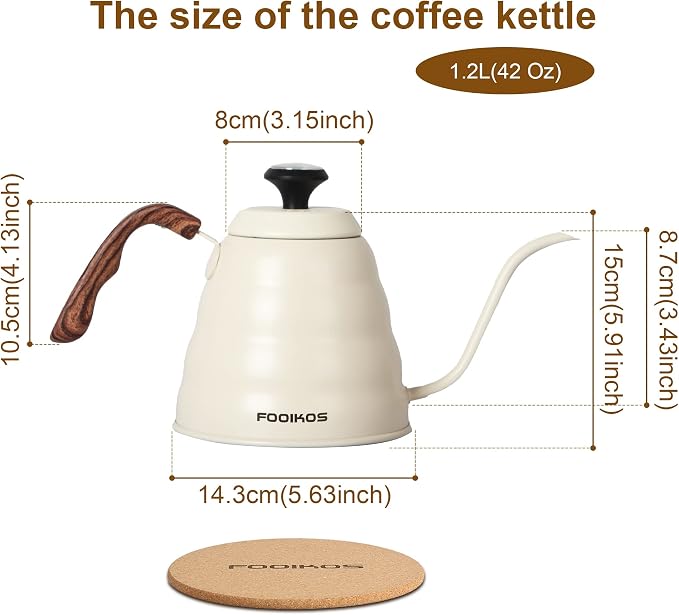 Tea Kettle gooseneck with Thermometer - Image 7
