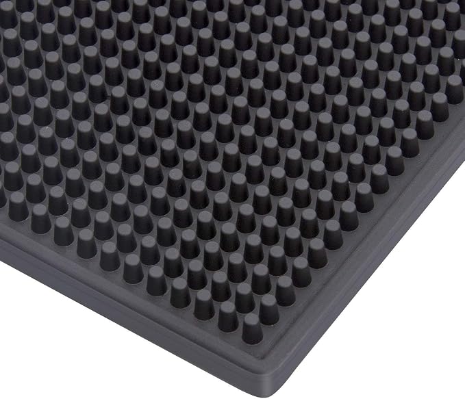 2 Pack Heavy-Duty Bar Mat Pad PVC Rubber Dish Drying Spill Matting - Image 8