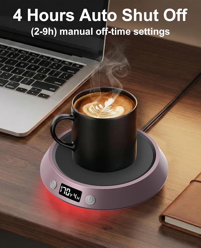 Kepwam Coffee Mug Warmer - 50W Electric Coffee Warmer - Image 3