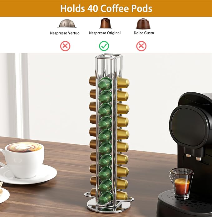 SEVENLINE Coffee Pod Holder Stand Compatible - Image 2
