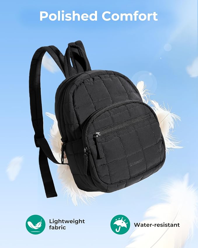 BAGSMART College Laptop Backpack, Travel Backpack - Image 5