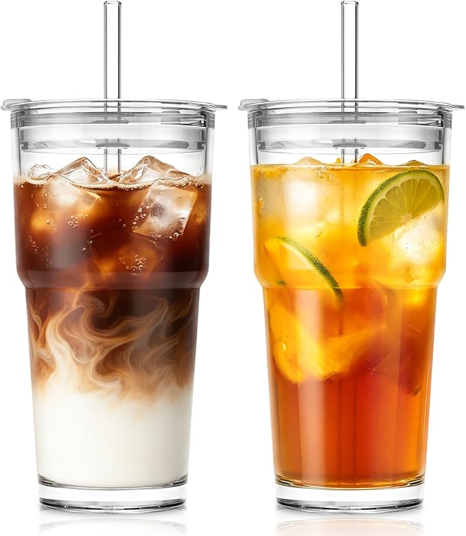 SoulTimes 20oz Glass Tumbler by SoulTimes