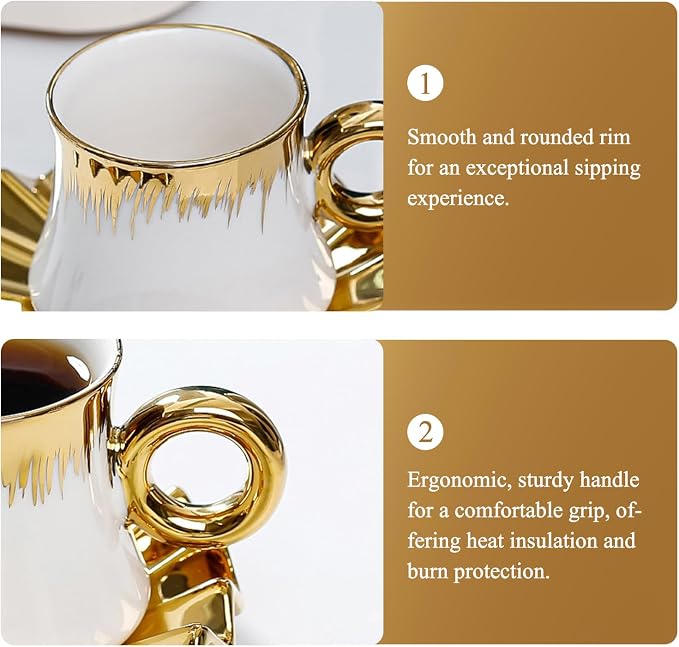Espresso Cups With Saucer - Image 4