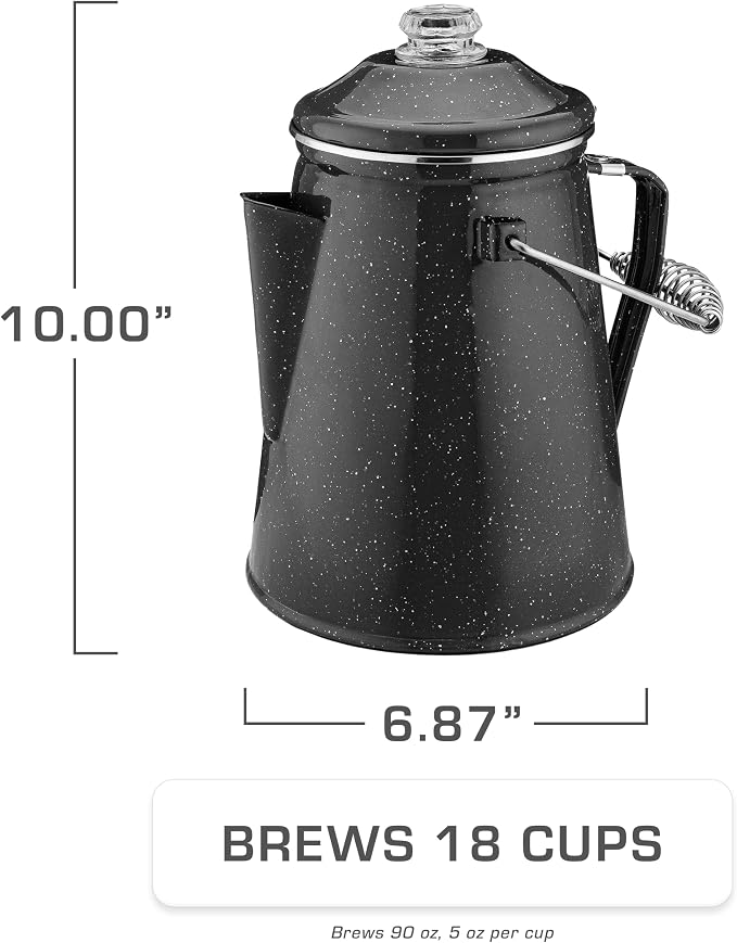 COLETTI Classic Percolator Coffee Pot — The Most Nostalgic Camping Coffee Pot - Image 4