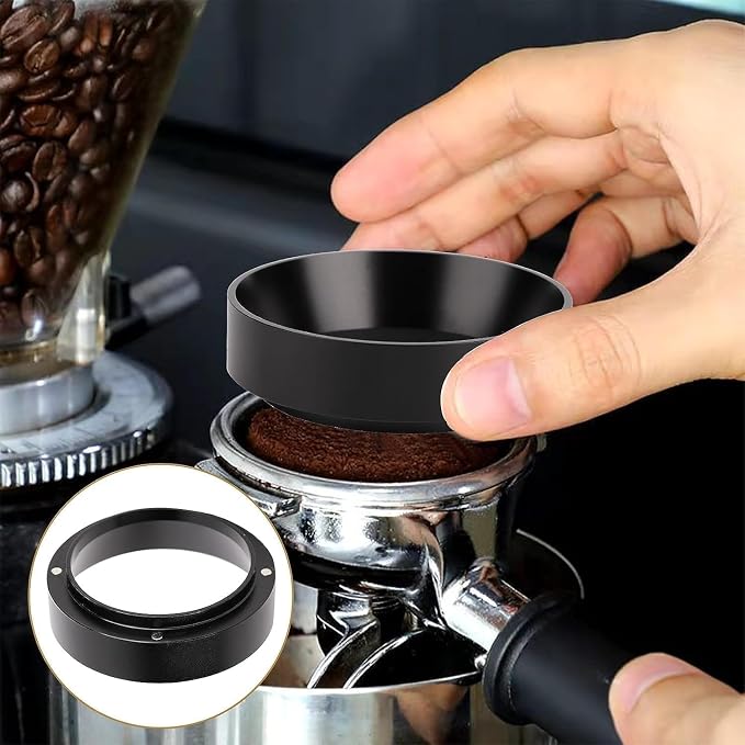 51/53/58mm Espresso Dosing Funnel, Aluminum Coffee Dosing Ring - Image 6