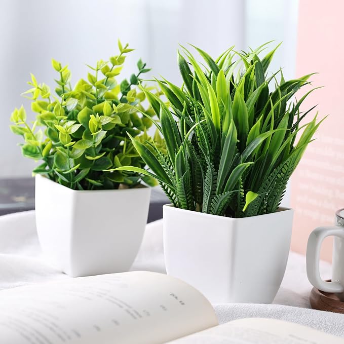 DomeStar 2PCS Fake Plants Indoor - Image 6