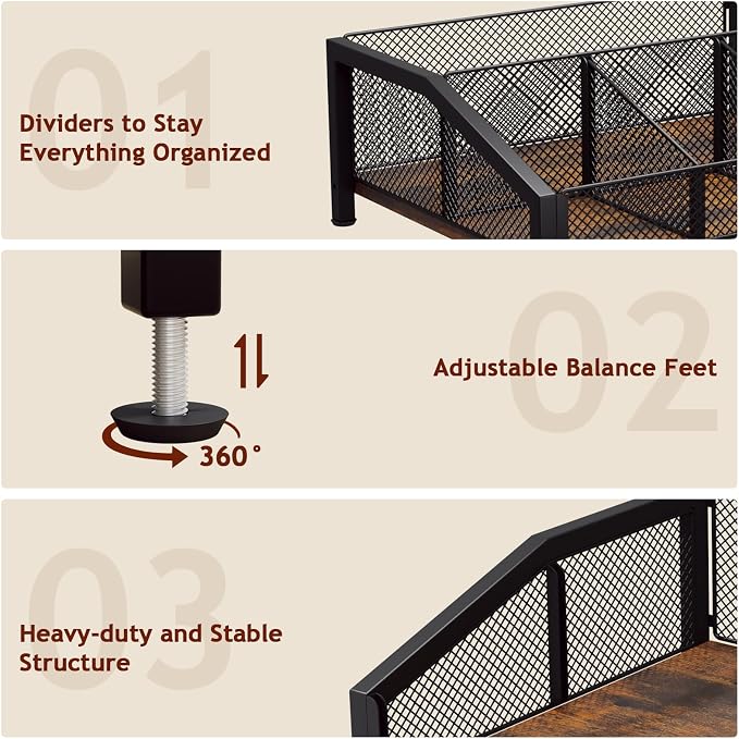 Homsorout Coffee Station Organizer - Image 6
