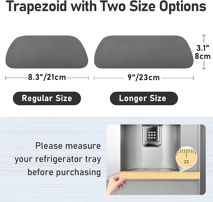 LOPNUR Refrigerator Drip Tray Catcher 2 Pack - Image 3