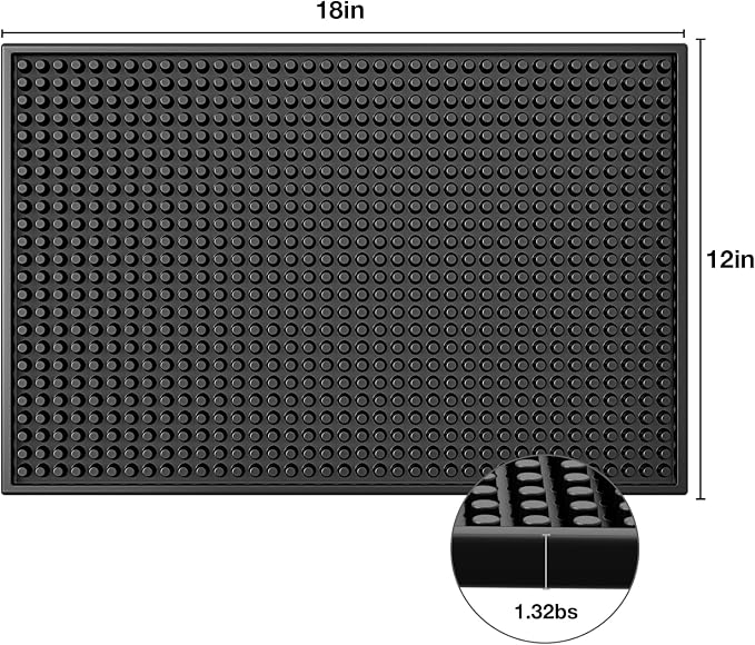 Bar Mat for Home Bar | Bar Drink Mat for Countertop and Table Top, Easy Clean - Image 5