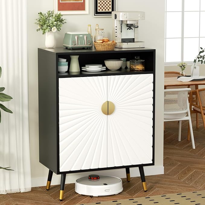 EOYUTLLY Modern Coffee Bar Cabinet - Image 7