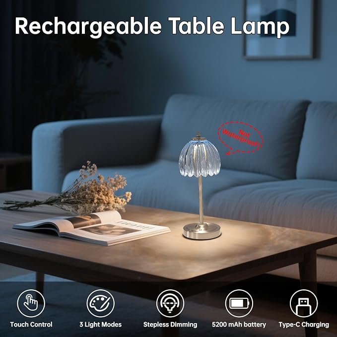 Shenmoyl Rechargeable Table Lamp - Image 2
