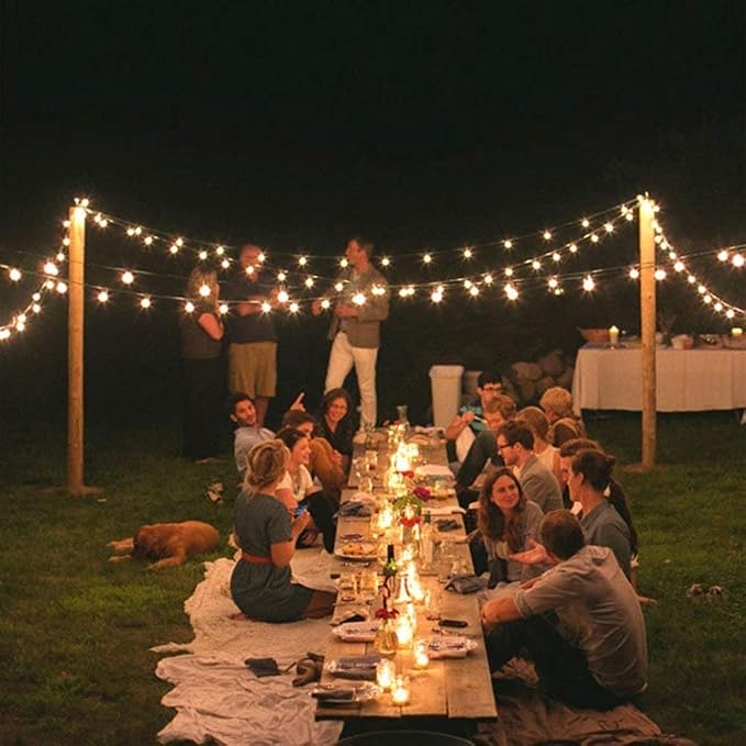 Solar Bulb String Lights, MUEQU 16ft Globe String Lights - Image 7