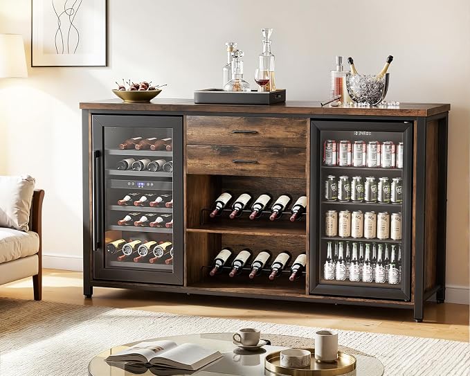 Leteuke Large Coffee Bar Cabinet - Image 3