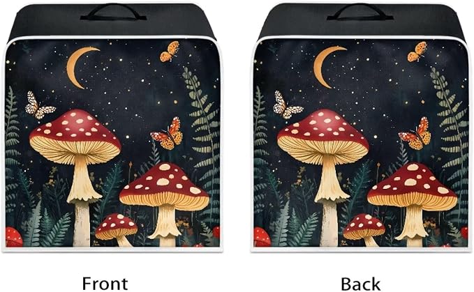 Mushroom Moon Print Coffee Machine Covers - Image 2