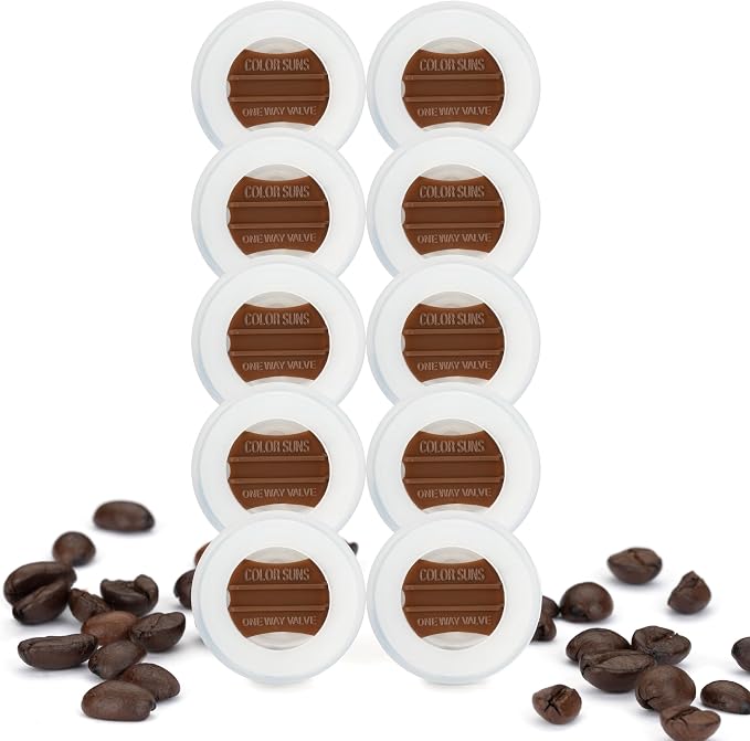 Coffee Gator 10 pack CO2 Releasing Valves Replacement by CoffeeGator