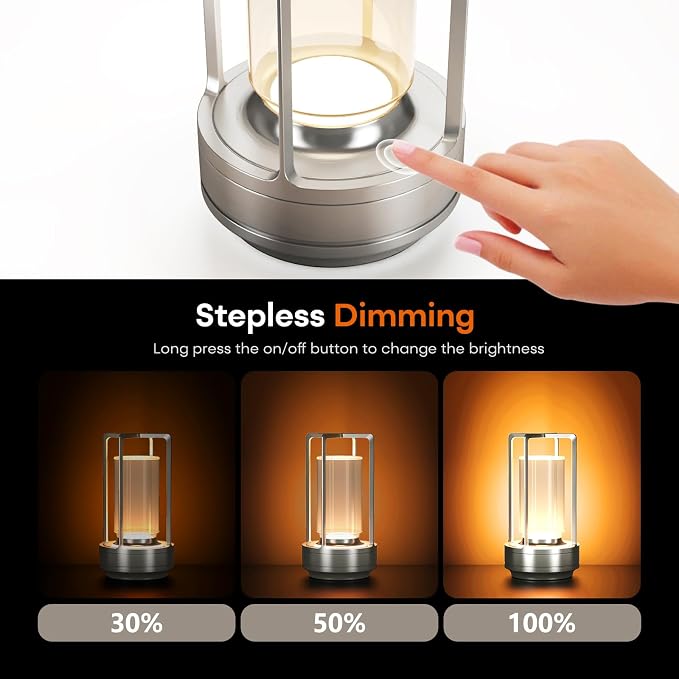 HAPYGI Portable Metal Table Lamp - Image 8