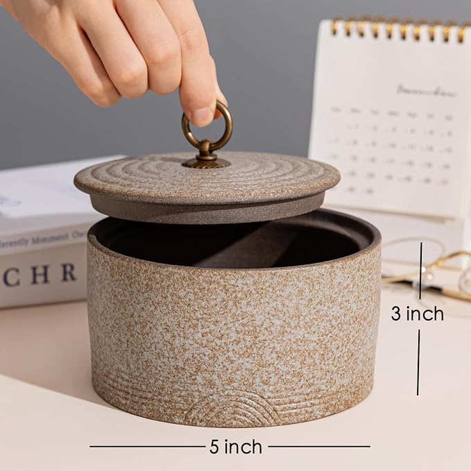Ceramic Canister, 16.9 Oz /500ml Food Storage Jar - Image 3