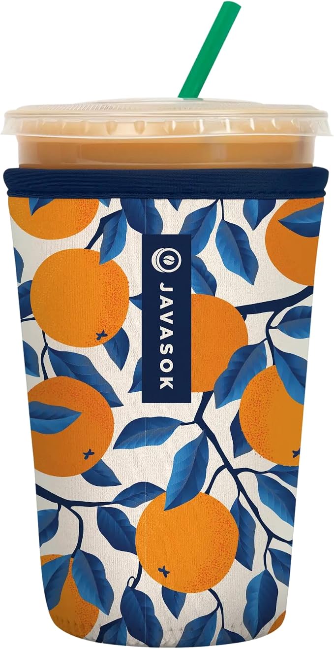 Sok It JavaSok Iced Coffee & Cold Soda Insulated Neoprene Cup Sleeve by SokIt